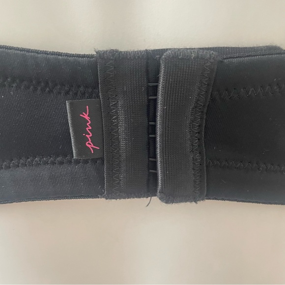 Pink Wear Everywhere Bra 38DDD Black Padded Underwire Victoria’s Secret - Picture 4 of 13